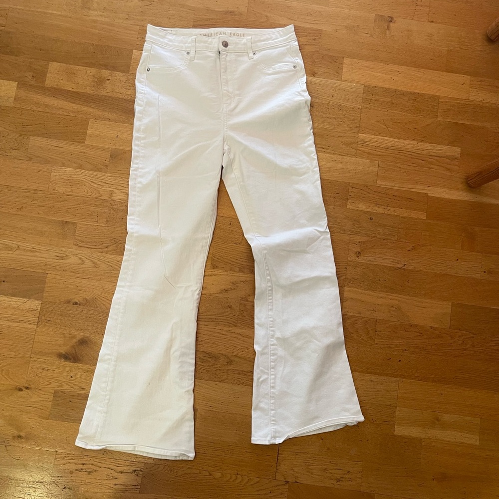 American Eagle jeans, size 10 , white